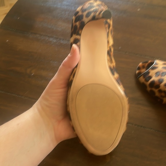 Animal print open toe bootie - Picture 3 of 3